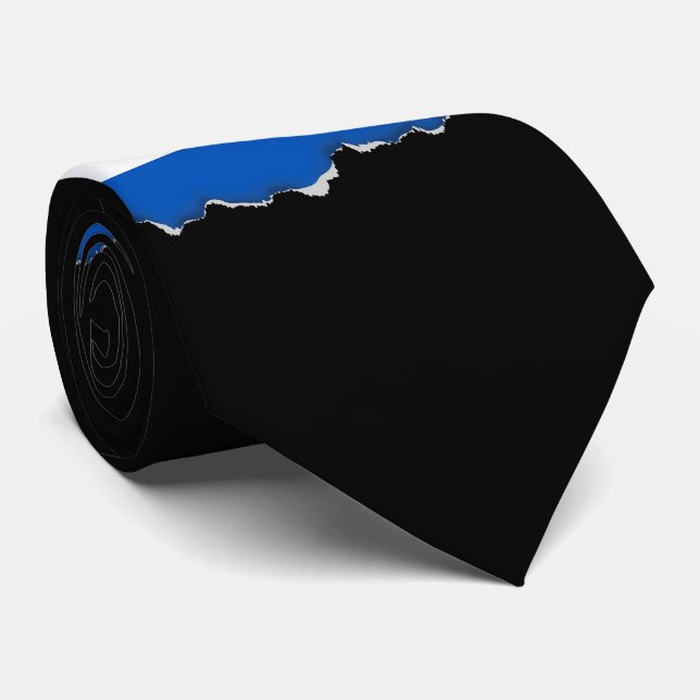 Gravata Bandeira de Honduras (Rolled)