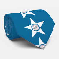 Bandeira de Houston, Texas Neck Tie