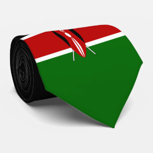 Gravata Bandeira de Kenya