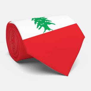 Gravata Bandeira de Líbano