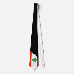 Gravata Bandeira de Líbano