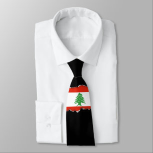 Gravata Bandeira de Líbano