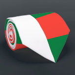 Gravata Bandeira de Madagascar<br><div class="desc">Bandeira patriótica de Madagascar</div>
