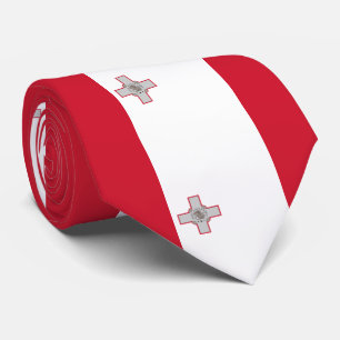 Gravata Bandeira de Malta