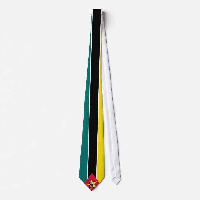 Gravata Bandeira de Moçambique (Frente)