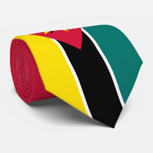 Gravata Bandeira de Moçambique (Bandeira Nacional) (Áfri