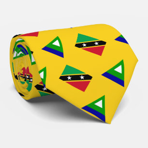 Gravata "Bandeira de Nevis" de Paul McGehee