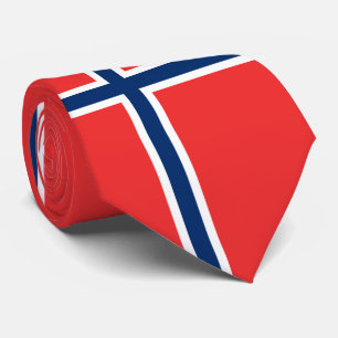 Gravata Bandeira de Noruega