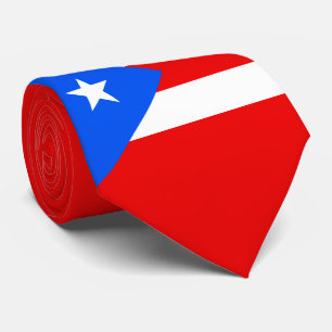 Gravata Bandeira de Puerto Rico