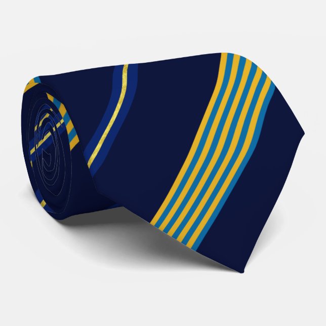 Gravata Bandeira de Salisbury (Maryland) (Rolled)