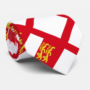 Gravata Bandeira de Sark