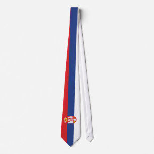 Gravata Bandeira de Serbia