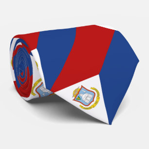 Gravata Bandeira de Sint Maarten
