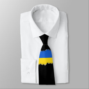 Gravata Bandeira de Ucrânia