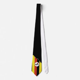 Gravata Bandeira de Uganda