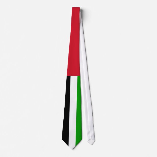 Gravata Bandeira de United Arab Emirates (Frente)