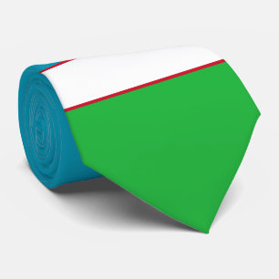 Gravata Bandeira de Uzbekistan