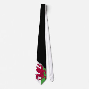 Gravata Bandeira de Wales
