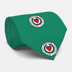 Gravata Bandeira de Worcester, Massachus Tie