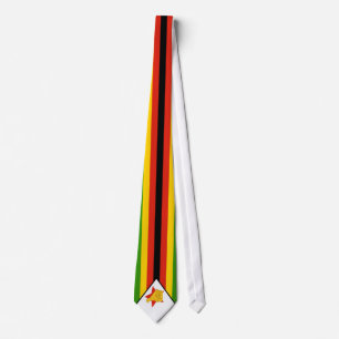 Gravata Bandeira de Zimbabwe