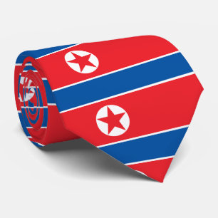 Gravata Bandeira do Democratic Peoples Republic of Korea