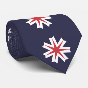 Gravata Bandeira do Distrito de Hokkaido, Japão