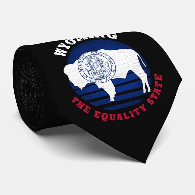 GRAVATA BANDEIRA DO ESTADO DE IGUALDADE DE OVINOS (Rolled)