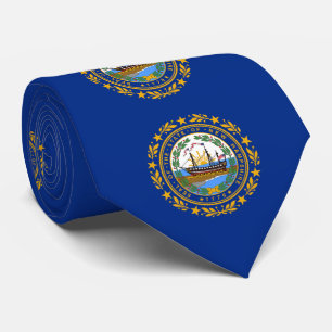 Gravata Bandeira do Estado de New Hampshire