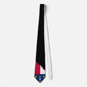 Gravata Bandeira do estado de North Carolina