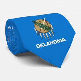 Gravata Bandeira do estado de Oklahoma