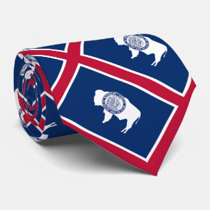Gravata Bandeira do Estado de Wyoming