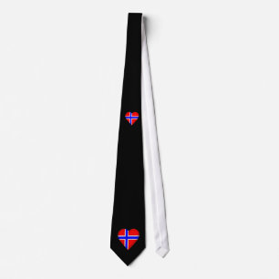 Gravata Bandeira do norueguês de Noruega