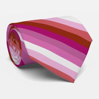 Gravata Bandeira do Orgulho Lésbico Lipstick