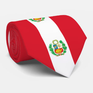 Gravata Bandeira do Peru