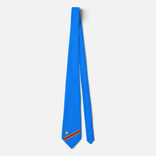 Gravata Bandeira do Pescoço da República Democrática do