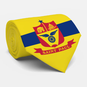 Gravata Bandeira do Santo Paul (Minnesota)