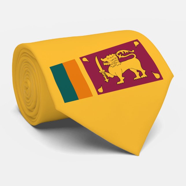 Gravata Bandeira do Sri Lanka (Rolled)