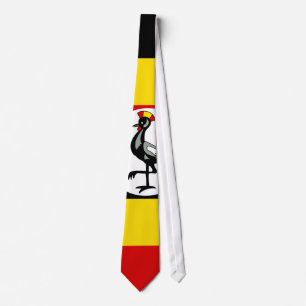 Gravata Bandeira do Uganda