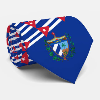 Gravata Bandeira e Casaco de armas cubanas, Bandeira de Cu