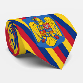 Gravata Bandeira e Casaco de armas romenas, Bandeira da Ro
