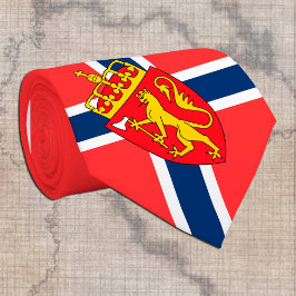 Gravata Bandeira e negócios noruegueses, viagem/esportes