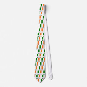 Gravata Bandeira e Palavra da Irlanda