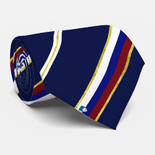 Gravata Bandeira eslovena das listras