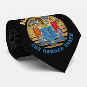 GRAVATA BANDEIRA ESTATAL DE JERSEY GARDEN