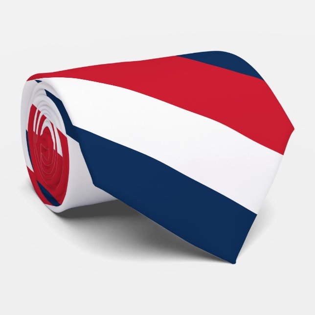 Gravata Bandeira francesa (Rolled)