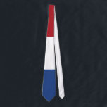 Gravata Bandeira Holandesa<br><div class="desc">Bandeira dos Países Baixos. Bandeira holandesa patriótica.</div>