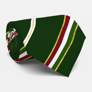 Gravata Bandeira húngara das listras