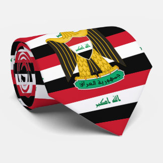 Gravata Bandeira iraquiana e Casaco de armas, Bandeira do