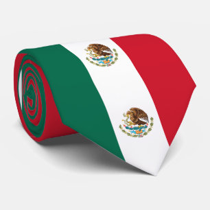 Gravata Bandeira Mexicana