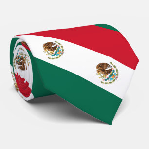 Gravata Bandeira Mexicana